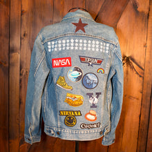 Load image into Gallery viewer, What A Collection Vintage Levis Patched and Painted Trucker Jacket