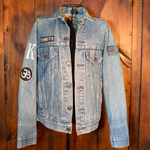 Load image into Gallery viewer, What A Collection Vintage Levis Patched and Painted Trucker Jacket