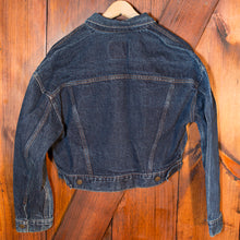 Load image into Gallery viewer, Levi&#39;s Dark Wash 2 pocket Customized by you with Patches, Paint and Embroidery