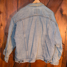 Load image into Gallery viewer, Distressed Vintage Levi&#39;s Trucker Customized by you with Patches, Paint and Embroidery