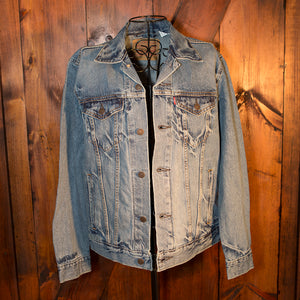 Original Trucker Jacket - Men's Spire Blue  Customized by you with Patches, Paint and Embroidery