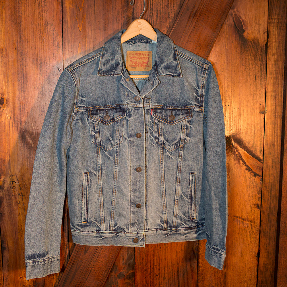 Original Trucker Jacket - Men's Spire Blue  Customized by you with Patches, Paint and Embroidery