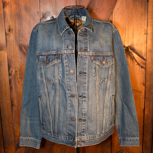 Original Trucker Jacket - Men's Shelf Blue Customized by you with Patches, Paint and Embroidery