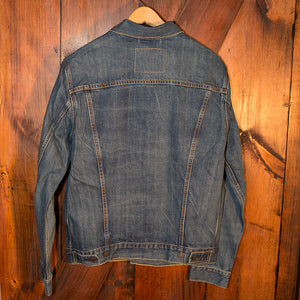 Original Trucker Jacket - Men's Shelf Blue Customized by you with Patches, Paint and Embroidery