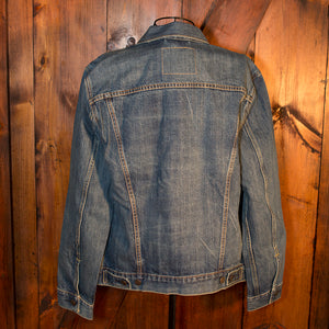 Original Trucker Jacket - Men's Shelf Blue Customized by you with Patches, Paint and Embroidery