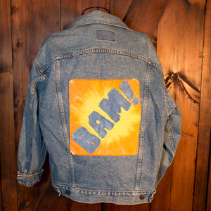 Retro Vibes Patched Vintage Levis Trucker Jacket