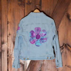 Crazy Daisy Patched Vintage Levis Trucker Jacket